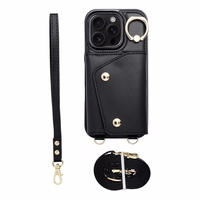 Maciņš WONDER iPhone 12 / 12 PRO melns