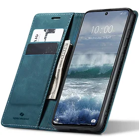 Spacecase Maciņš Wallet Poco X6 / RM Note 13 Pro 5G zils