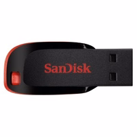 SanDisk zibatmiņa 64GB USB 2.0 Cruzer Blade