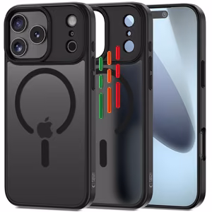 Tech-Protect MagMat XT MagSafe Чехол комплект 4 шт. для iPhone 17 Pro Max - матовый чёрный