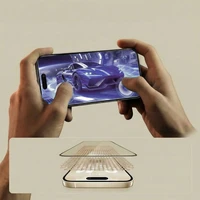 Tech-Protect Glass Fit+ 2 gabali rūdīta stikla komplekts priekš Google Pixel 9A / 20A - Melns