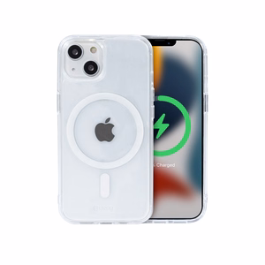 Crong Clear MAG Cover vāciņš ierīcei iPhone 13 Mini, saderīgs ar MagSafe, caurspīdīgs