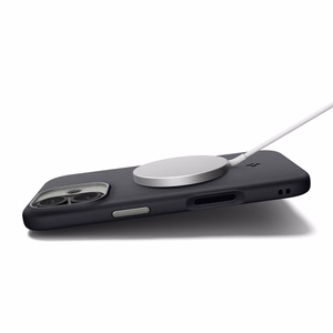Spigen Nano Pop Mag Чехол совместимый с MagSafe для iPhone 17 Black Sesame