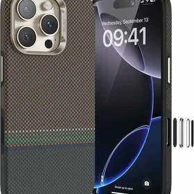 Benks Magnētiskais Armor Pro Prestige Kevlar 600D apvalks (Y065) Iphone 16 Pro (Kameras vadības poga)