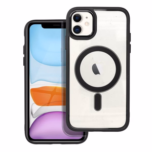 Чехол для iPhone 11 Color Edge Mag Cover совместимый с MagSafe чёрный
