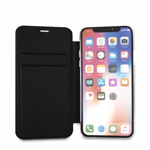 Karl Lagerfeld Valentine iPhone X/Xs viedtālruņa apvalks - melns