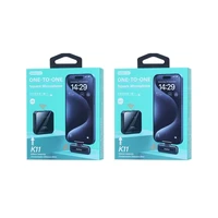 Mikrofons Remax K11 USB-C melns