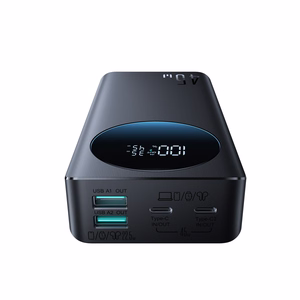 Joyroom JR-PBF02 Pro внешний аккумулятор 20000 мАч 45W с цифровым дисплеем 2x USB-A 2x USB-C чёрный