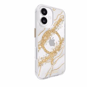 Case-Mate Karat MagSafe vāciņš ierīcei iPhone 16, granīta raksts