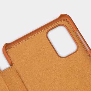 Nillkin Qin vāciņš Xiaomi Redmi Note 11 Pro+ (Ķīna) / Redmi Note 11 Pro (Ķīna) / Mi11i HyperCharge kameras aizsargs vāciņš atverams vāciņš melns