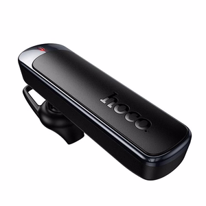 Hoco E201 bezvadu mono austiņa ar mikrofonu, ENC, Bluetooth 6.0, 130 mAh, melna