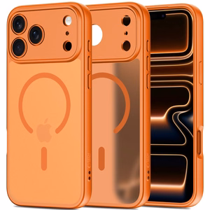 Tech-Protect BasicMag MagSafe maciņš iPhone 17 Pro oranžs
