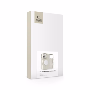 Tech-Protect Silikona PU MagSafe iPhone 16 Pro apvalks (m) - beigs