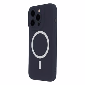 Silicon Soft Mag apvalks iPhone 15 Plus 6,7" tumši zils