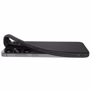 Spigen Liquid Air vāciņš ierīcei Samsung Galaxy S24 FE, melns