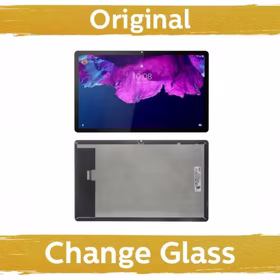 LCD Displejs Saderīgs ar Lenovo Tab P11 5G / TB-J607 / Melns (Renewed: China)