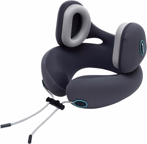 Travel pillow with noise cancellation Reach ANC, gray