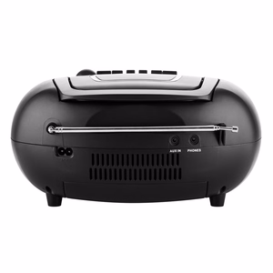 JVC RC-E451B pārnēsājams CD atskaņotājs, melns