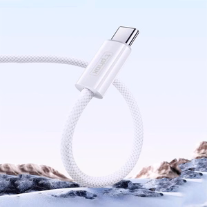 T-PHOX KABELIS CC15 SĒRIJAS USB-C/USB-C 60W 3A 2M BALTS