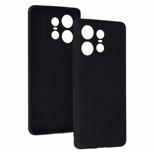Aizmugurējais apvalks MATT Motorola Edge 50 Pro 5G melns