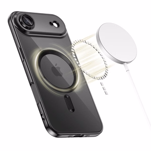 Tech-Protect MagFlex Magnētiskais viedtālruņa apvalks iPhone 17 Air - Caurspīdīgs melns