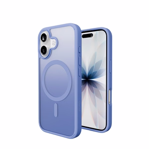 Чехол Puro Gradient TPU совместимый с MagSafe для iPhone 17 - синий