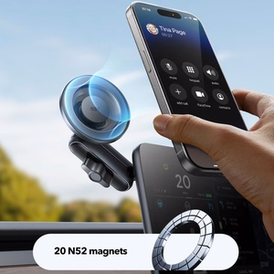 ESR Omnilock Magnetic MAGSAFE Dashboard Car Mount melns