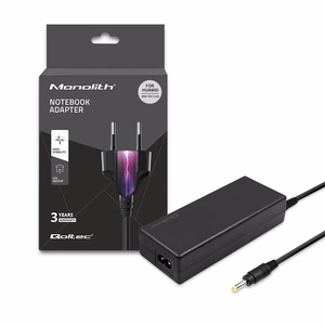 Qoltec 51038 barošanas adapteris iekštelpu 65 W melns