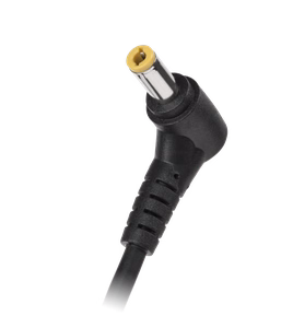 Rebel leņķa 5,5/2,5 mm DC spraudnis ar montāžas kabeli, 18,5 V/3,8 A