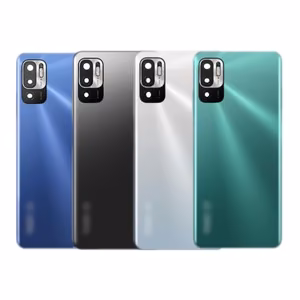 Aizmugurējais vāciņš Saderīgs ar Xiaomi Redmi Note 10 5G / Graphite Pelēks / (ar camera lens) / HQ