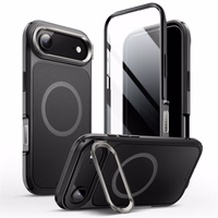 Supcase IBLSN Ares Flip Mag magnētiskais viedtālruņa apvalks MagSafe iPhone 17 Air - melns