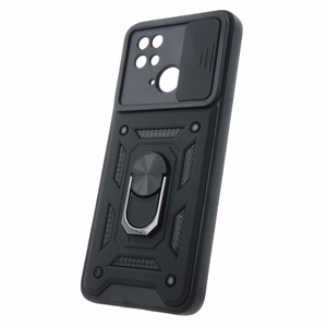 Defender Slide viedtālruņa apvalks Xiaomi Redmi 10c 4G melns