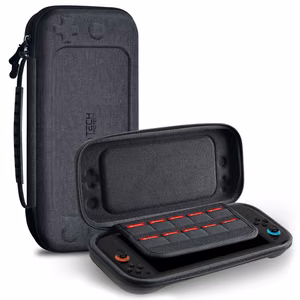 Tech-Protect Hardpouch viedtālruņa apvalks Nintendo Switch 2 - pelēks