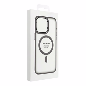 MATTE MAG COVER viedtālruņa apvalks, savietojams ar MagSafe, paredzēts IPHONE 17, titāna