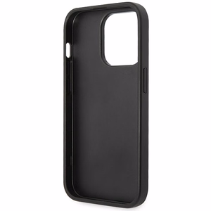 Guess GUHCP15L4GMGGR iPhone 15 Pro 6.1" pelēks/pelēks cietais apvalks 4G Liels Metāla Logotips