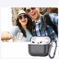 Tech-Protect silikona maciņš AirPods Pro 3 matēts melns