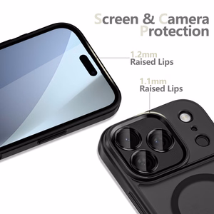 Tech-Protect MagCam MagSafe viedtālruņa apvalks iPhone 17 Pro - matēts melns