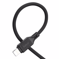 Kabelis USB-C uz Lightning Hoco PD 20W 1 m X90 melns