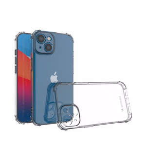 Wozinsky Anti Shock viedtālruņa apvalks iPhone 14 Plus caurspīdīgs caurspīdīgs apvalks
