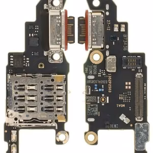 Elastīgais savienotājs Xiaomi Poco X8 Pro 5G ar uzlādes savienotāju un mikrofonu, SIM kartes kontaktu oriģināls (service pack)