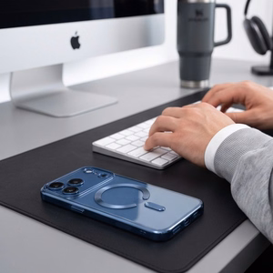 Tech-Protect MagFlex MagSafe  iPhone 18 Pro Max / 17 Pro Max vāciņš, gaiši zils