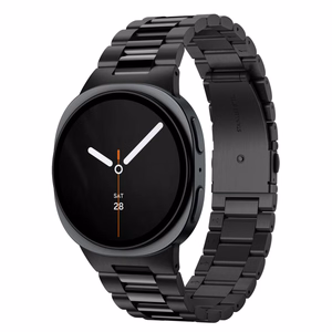 Spigen Modern Fit Band 316L aproce modelim Samsung Galaxy Watch 40/44/46 mm – melna