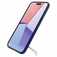 Spigen Liquid Air viedtālruņa apvalks iPhone 15 Pro Max - zils