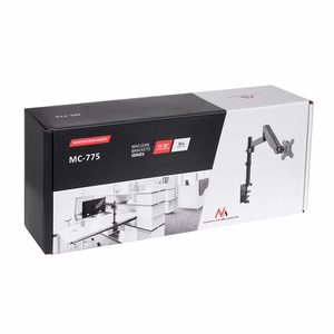 Maclean MC-775 monitor mount / stand 81.3 cm (32") pelēks Desk