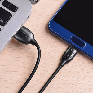 USB kabelis Borofone BX19 USB-A uz USB-C 1,0 m melns