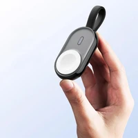 VEGER portatīvais lādētājs 1200 mAh pulkstenim, saderīgs ar Apple Watch Pomme (W0102) melns