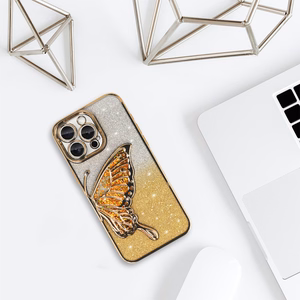 Tel Protect Butterfly ūdens viedtālruņa apvalks Iphone 13 Pro zelta