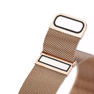 DUX DUCIS MILANESE nerūsējošā tērauda magnētiskā pulksteņa siksna 20 mm zeltaina