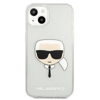 Karl Lagerfeld Glitter Karl's Viedtālruņa apvalks iPhone 13 mini - sudrabains