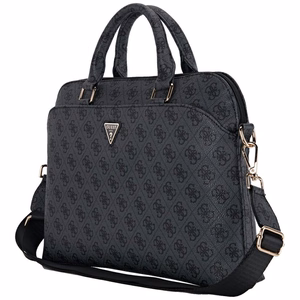 Guess сумка для ноутбука 4G Zipper Pocket & Triangle Logo 15" черный